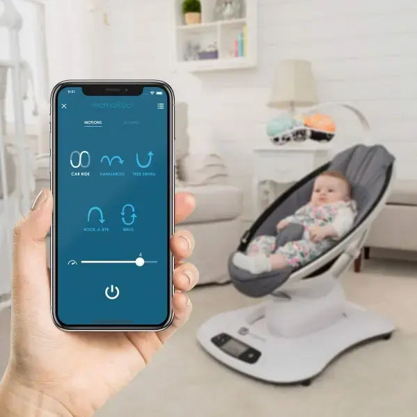 Mecedora eléctrica para bebés BabyGlide™ – Bloom Tienda