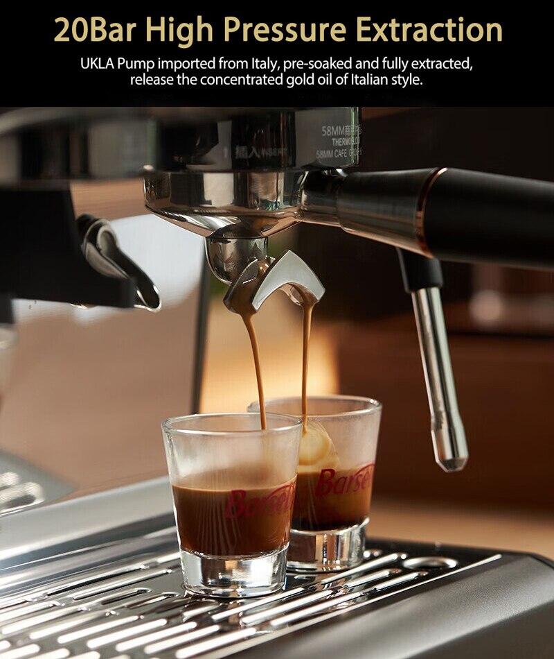 Cafetera Espresso 20 Tradicional+Molinillo
